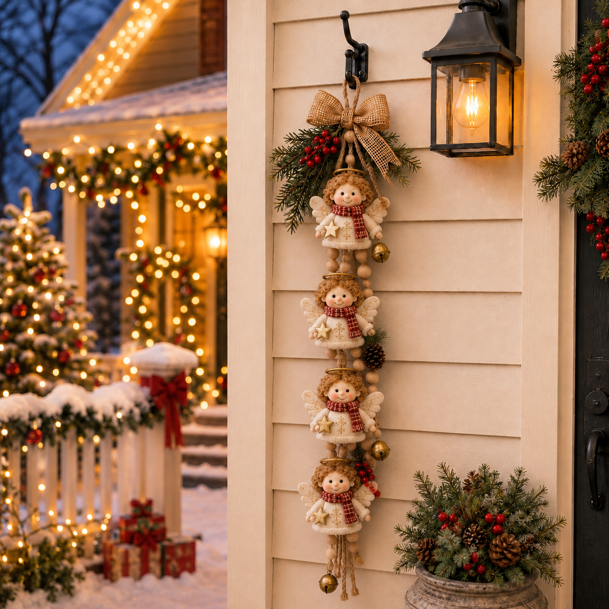 🎄 A Little Christmas Hug Lighted Garland ❤