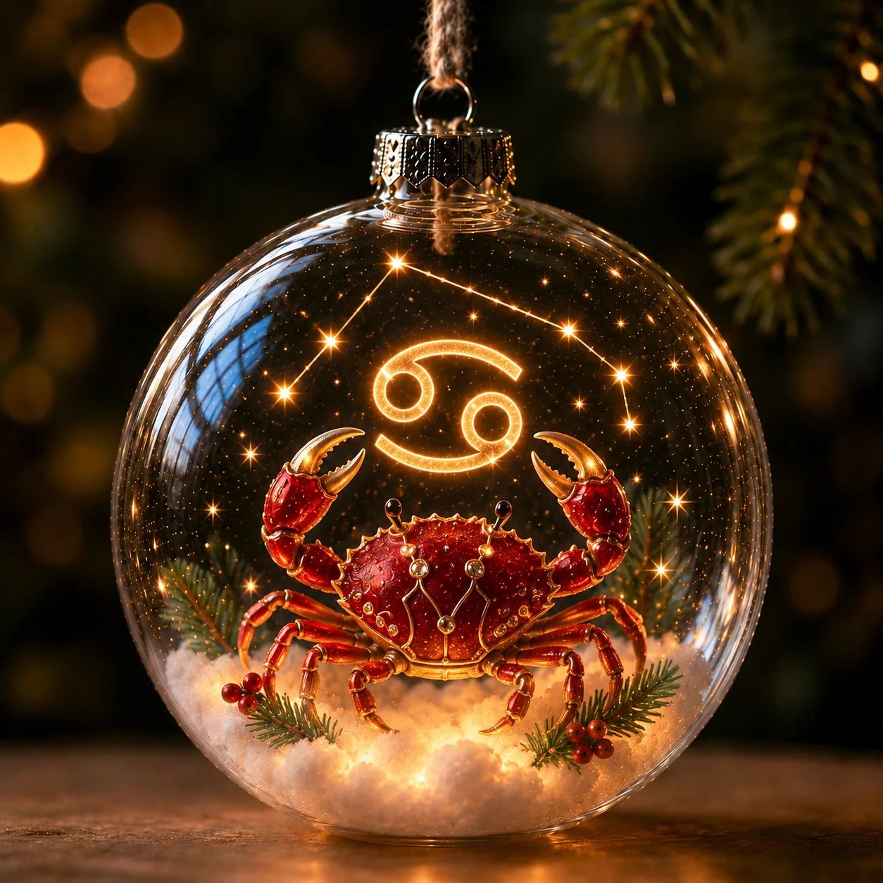 ⏳ Last Day 70% OFF – ✨ Lighted Zodiac Christmas Ornament | 12 Astrology-Inspired Designs with Warm Golden Glow, Constellation Details & Personalized Star Sign Style 🎄