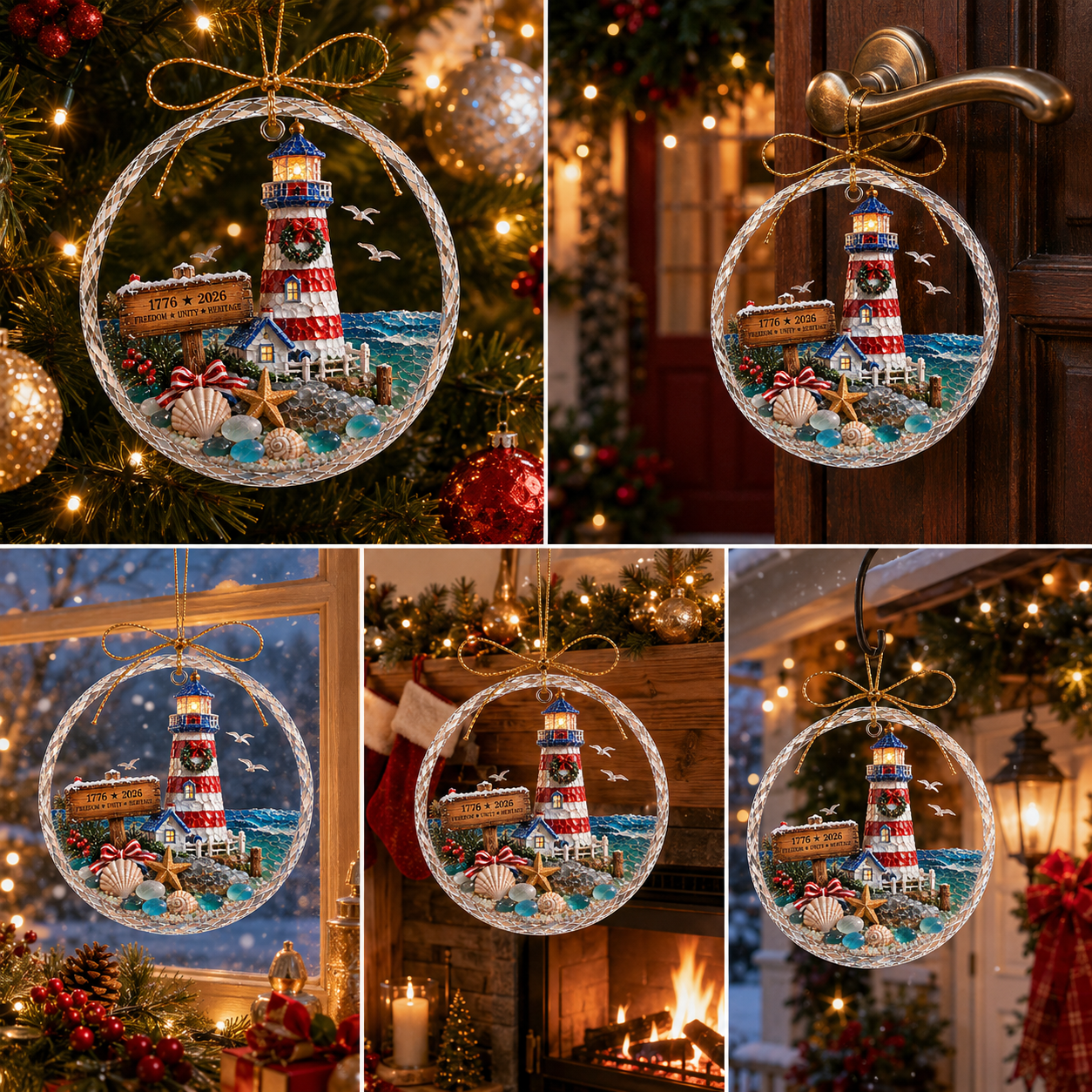 🔥LAST DAY 70% OFF - 🎄Ocean Christmas ornaments