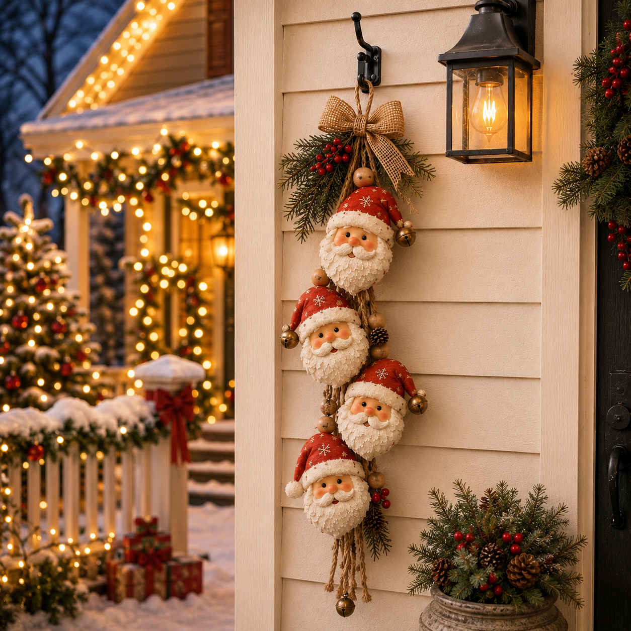 🎄 A Little Christmas Hug Lighted Garland ❤