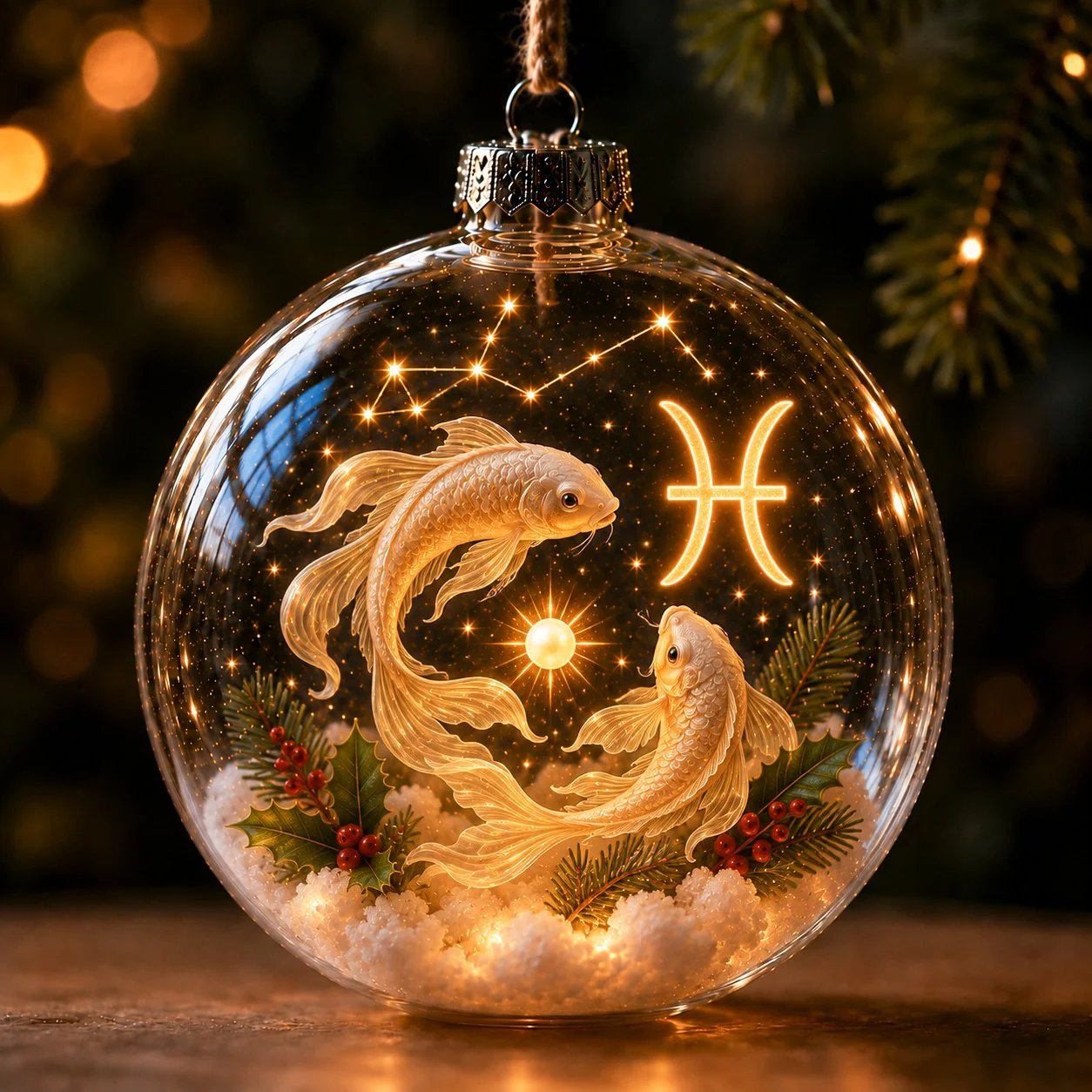 ⏳ Last Day 70% OFF – ✨ Lighted Zodiac Christmas Ornament | 12 Astrology-Inspired Designs with Warm Golden Glow, Constellation Details & Personalized Star Sign Style 🎄