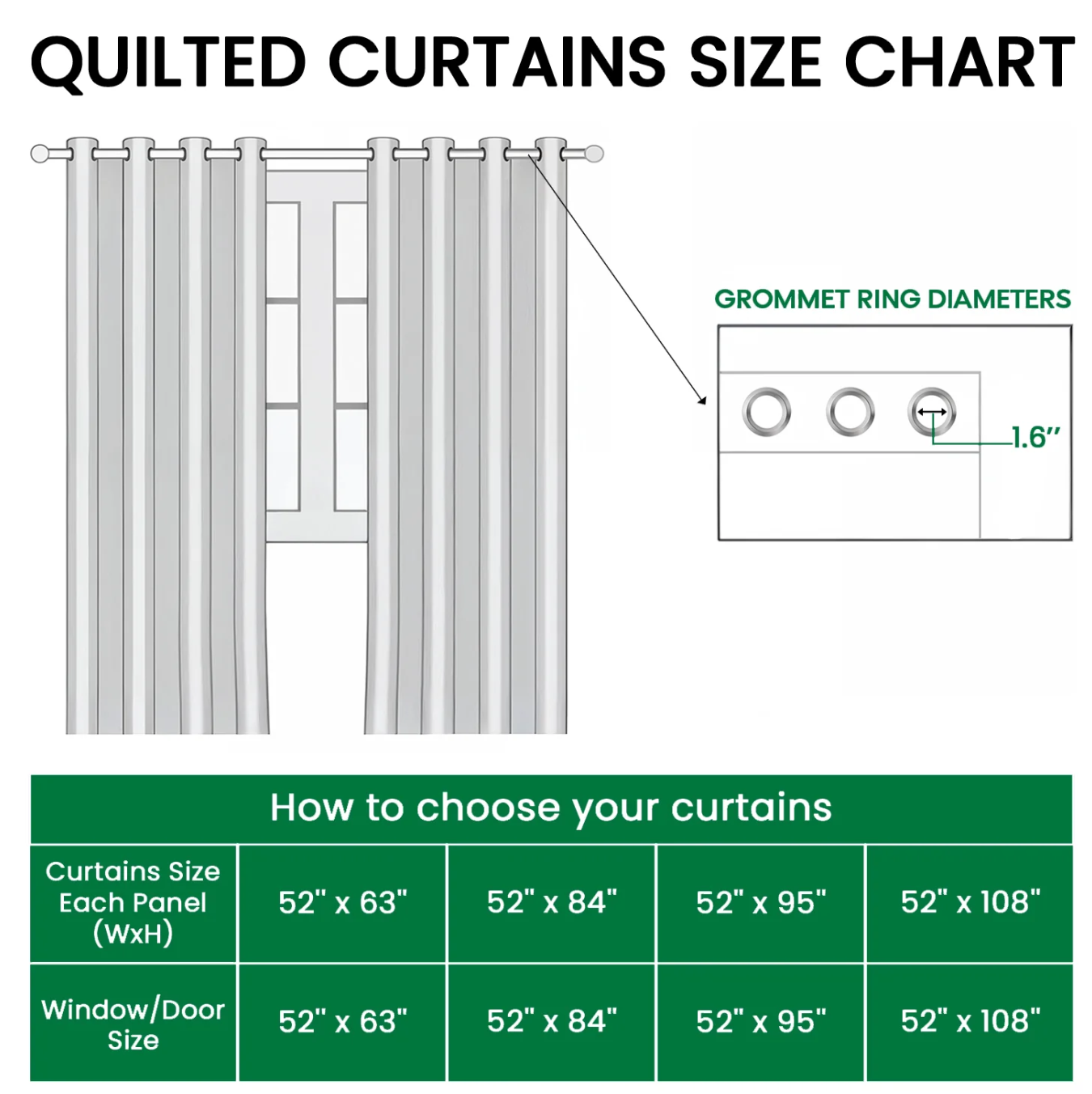 Christmas Snowman Train Quilted Curtains (2 Panels)
