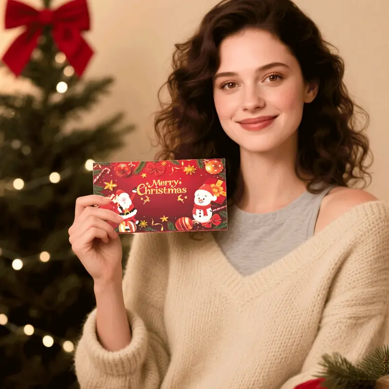 🎅 Last Day70% OFF-🎄 Fold-Out Christmas Money Gift Card