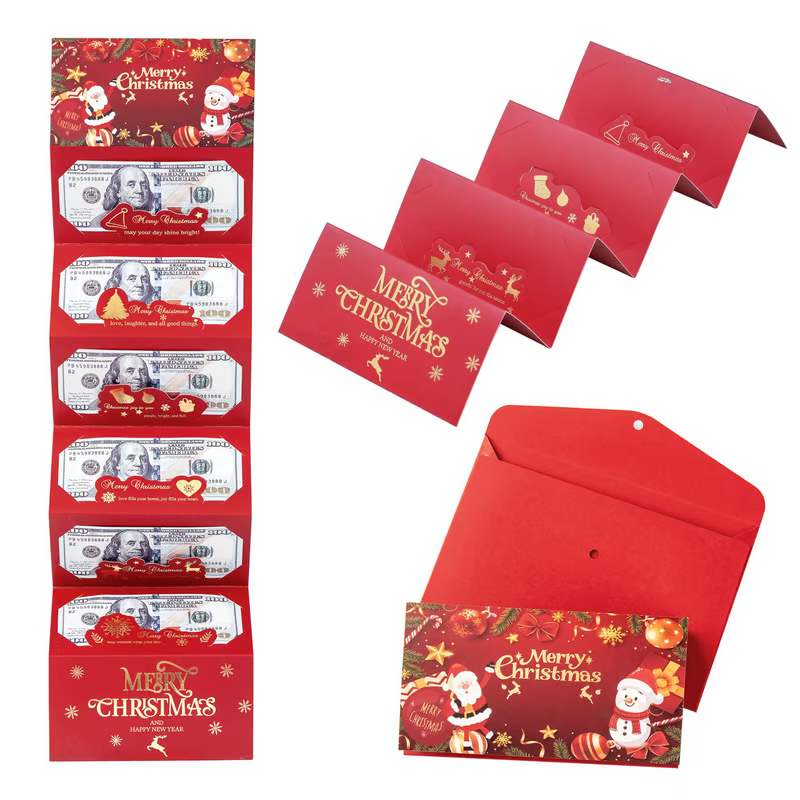 🎅 Last Day70% OFF-🎄 Fold-Out Christmas Money Gift Card