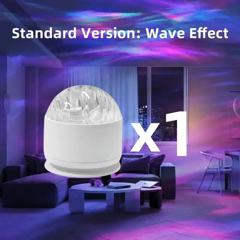 16-Color Round Lamp withControl