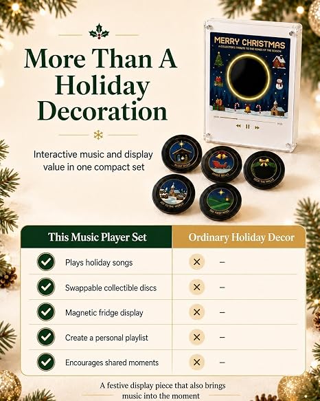 Christmas Magnetic Music Player