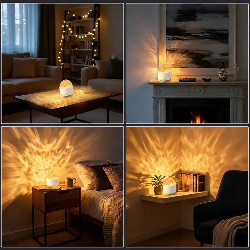 16-Color Round Lamp withControl