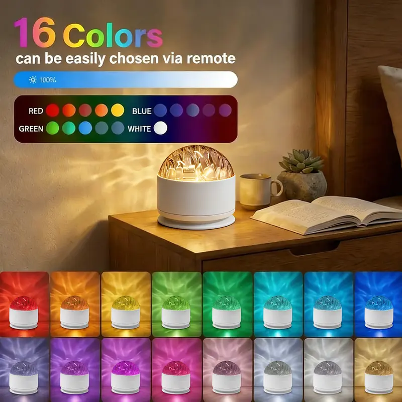 16-Color Round Lamp withControl
