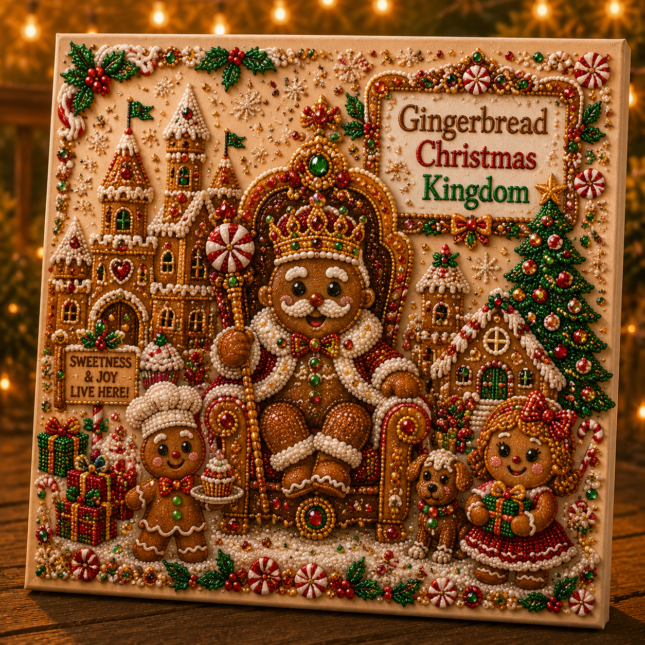 🎄 Christmas Secret Collection ✨ Magical Holiday Diamond Painting Art Kit