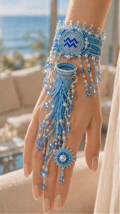 🔥 49% OFF – Zodiac DIY Beaded Hand Bracelet Kit – Create Your Celestial Wearable Art