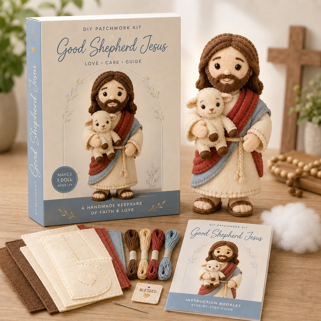 Faith & Blessings DIY Patchwork Kit