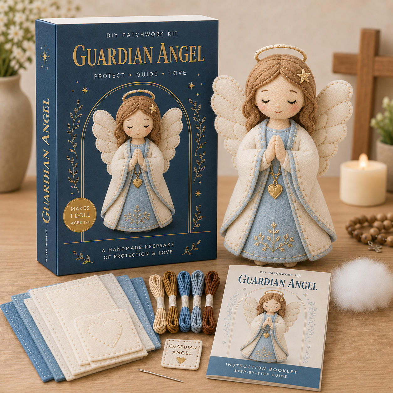 Faith & Blessings DIY Patchwork Kit