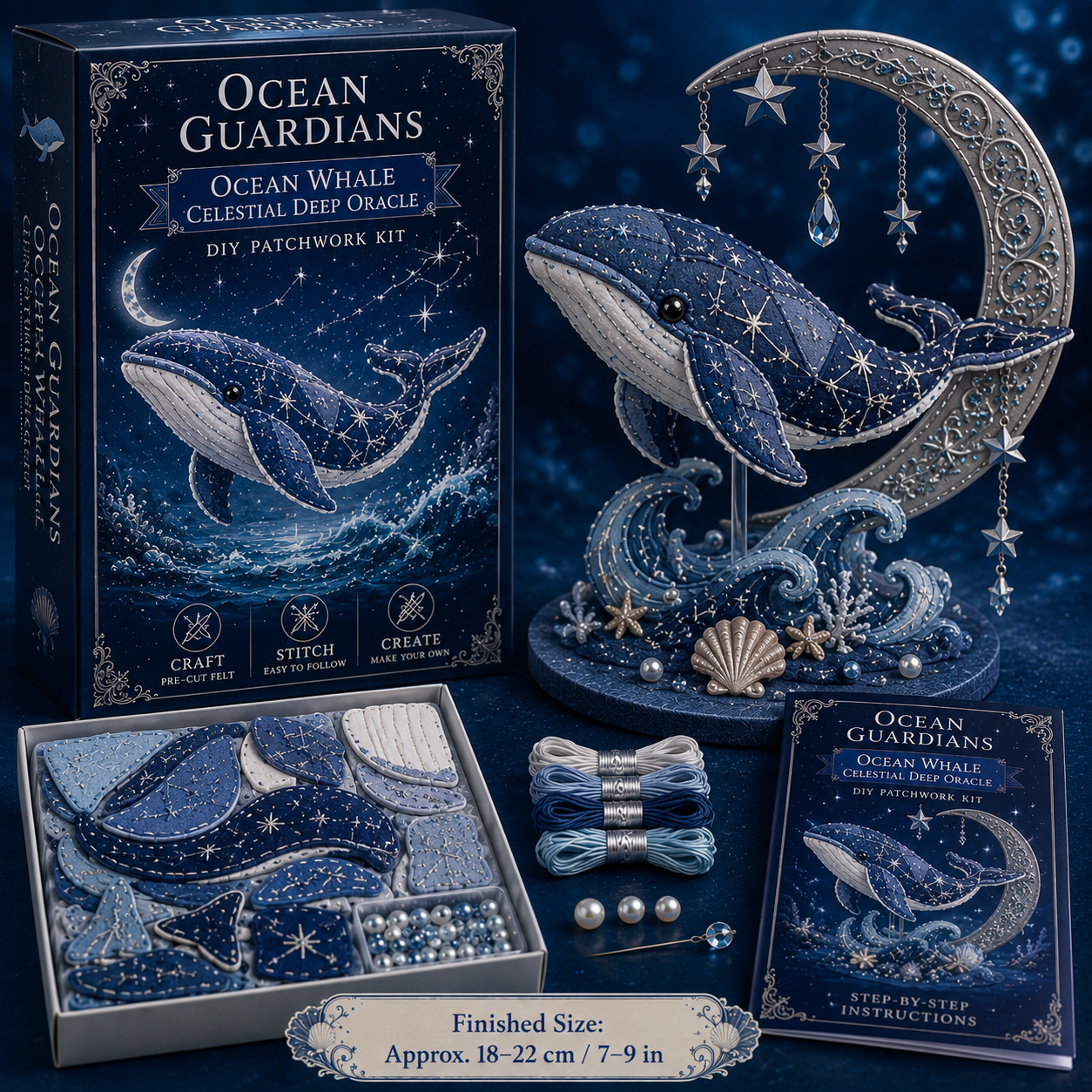🎁 Ocean Guardians DIY Patchwork Kit Collection🌊