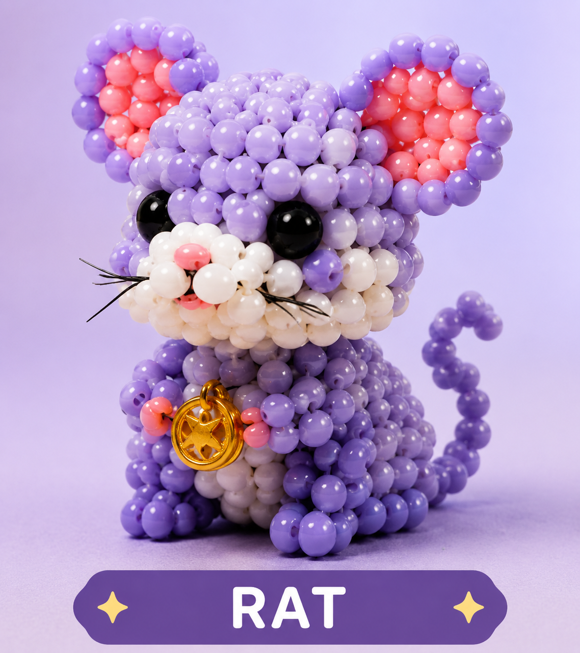🔥 Last Day 57% OFF ✨ 12 Zodiac Beaded Animals DIY Kit