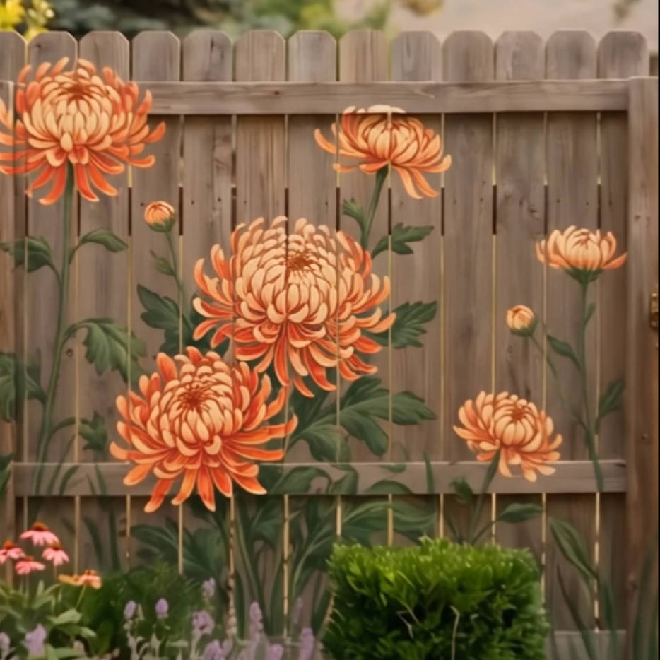🍂 Chrysanthemum Garden Fence (Buy 1 Get 1 Free)