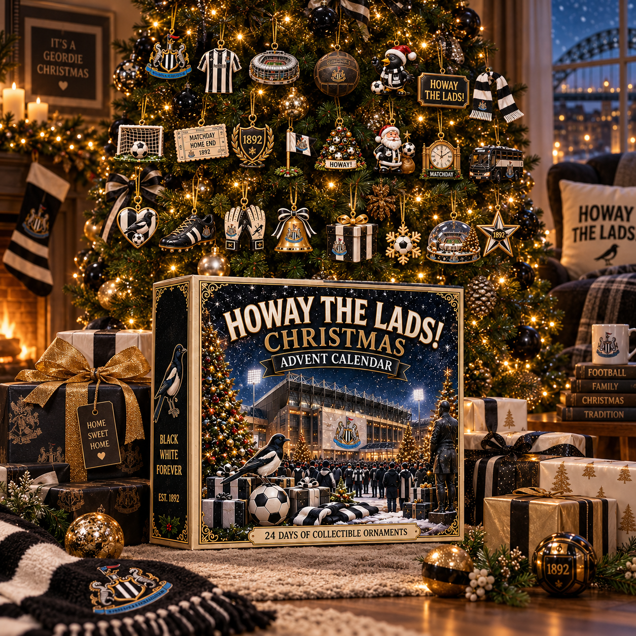 🎄 Howay the Lads! Football Christmas Advent Calendar