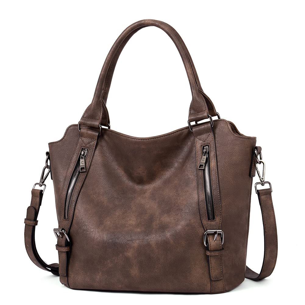 OLYRA European Retro  Shoulder Crossbody Tote Bag