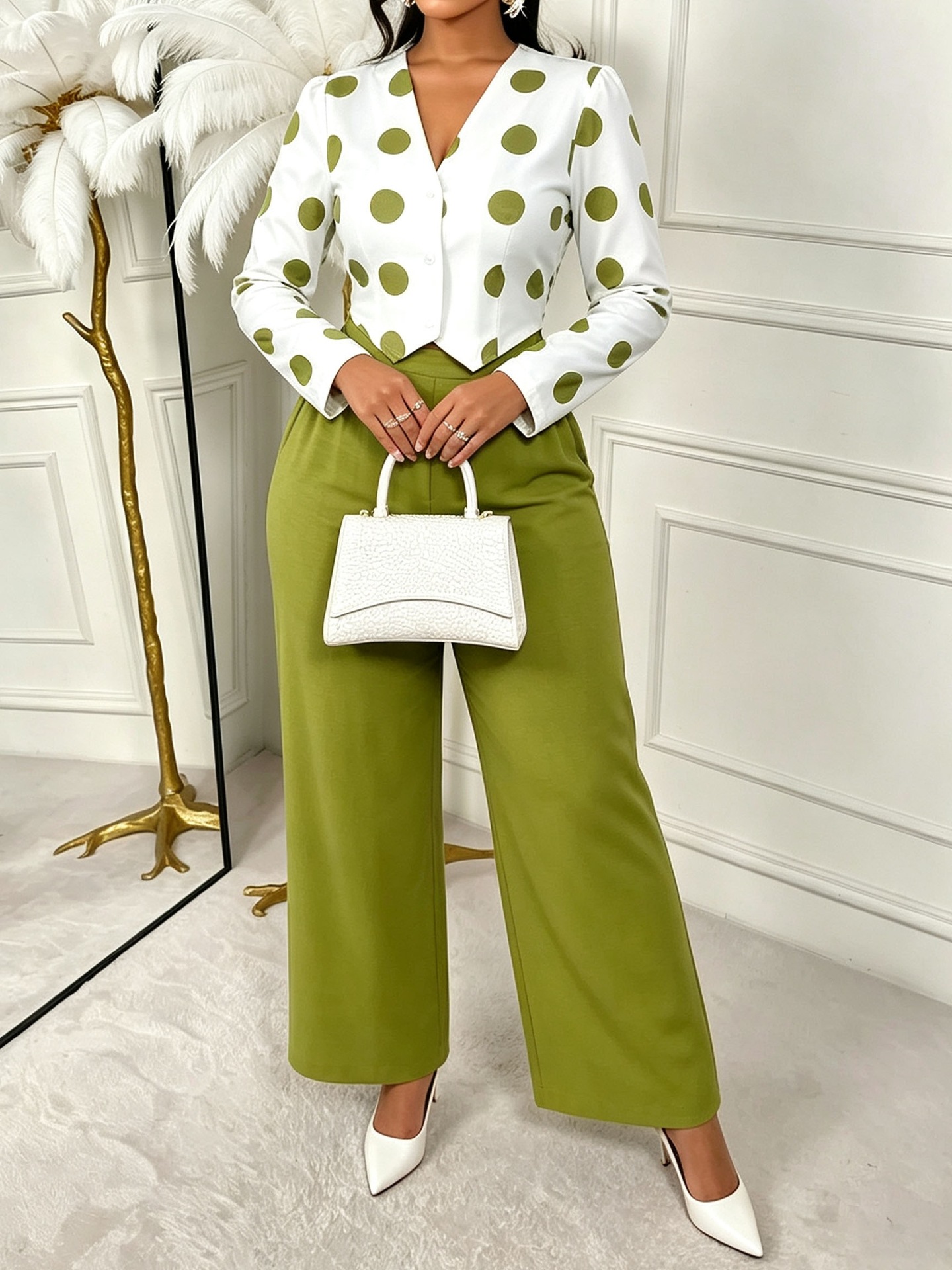 Autumn New Arrival Plus Size Women's Clothing 2-Piece Set
