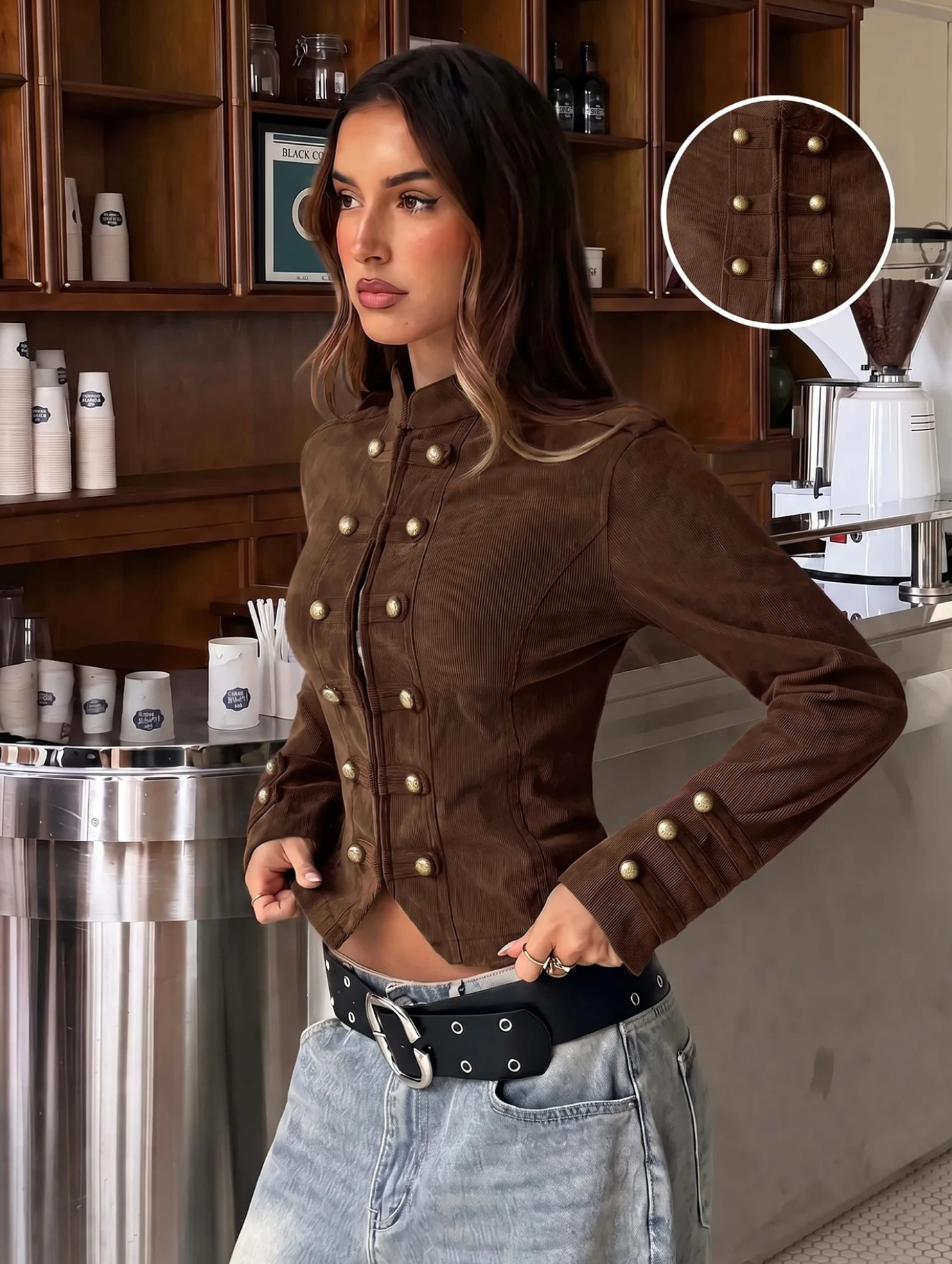 Women’s Cropped Utility Jacket