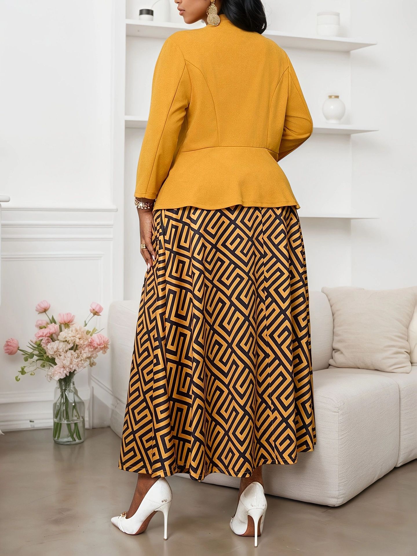 Autumn New Arrival Plus Size Women's Clothing 2-Piece Set