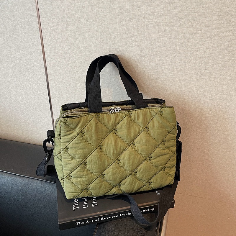 OLYRA the Bubble  Puffy  Laptop Work Tote 