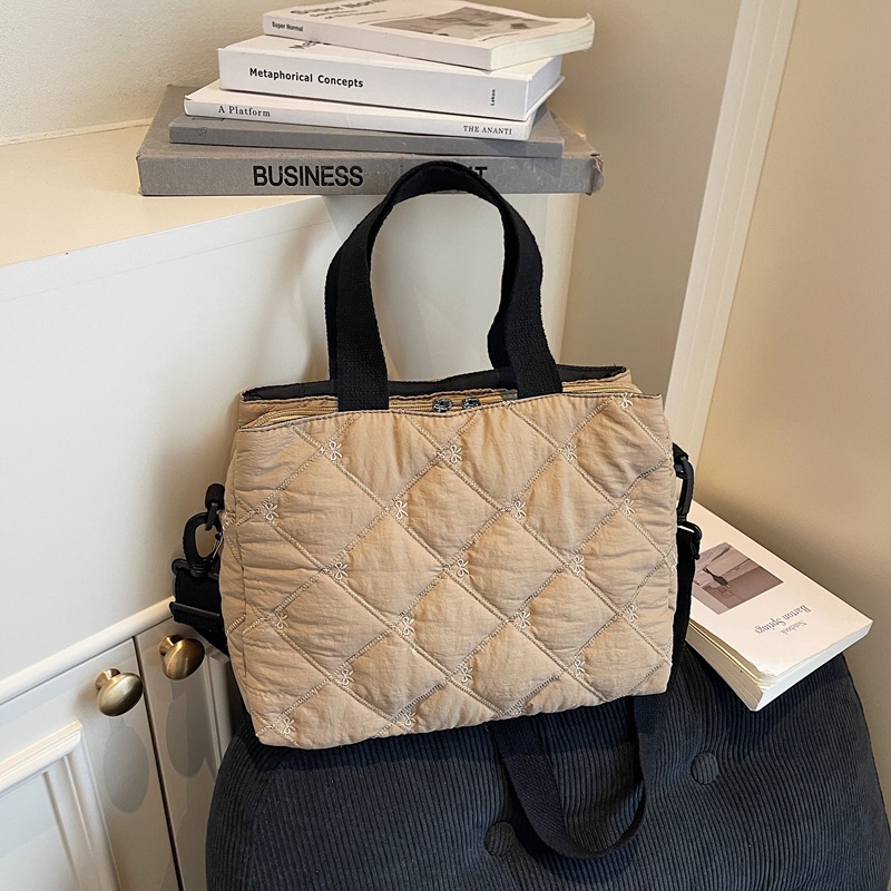 OLYRA the Bubble  Puffy  Laptop Work Tote 