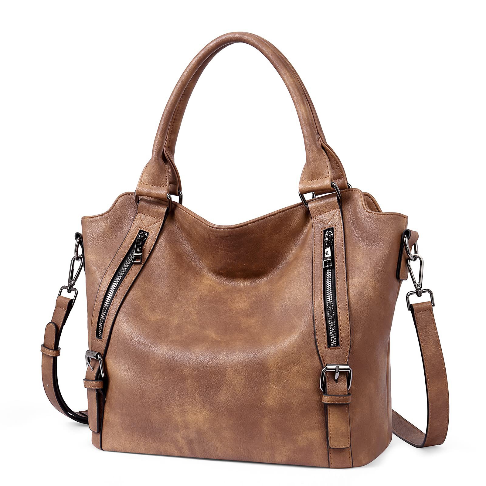 OLYRA European Retro  Shoulder Crossbody Tote Bag