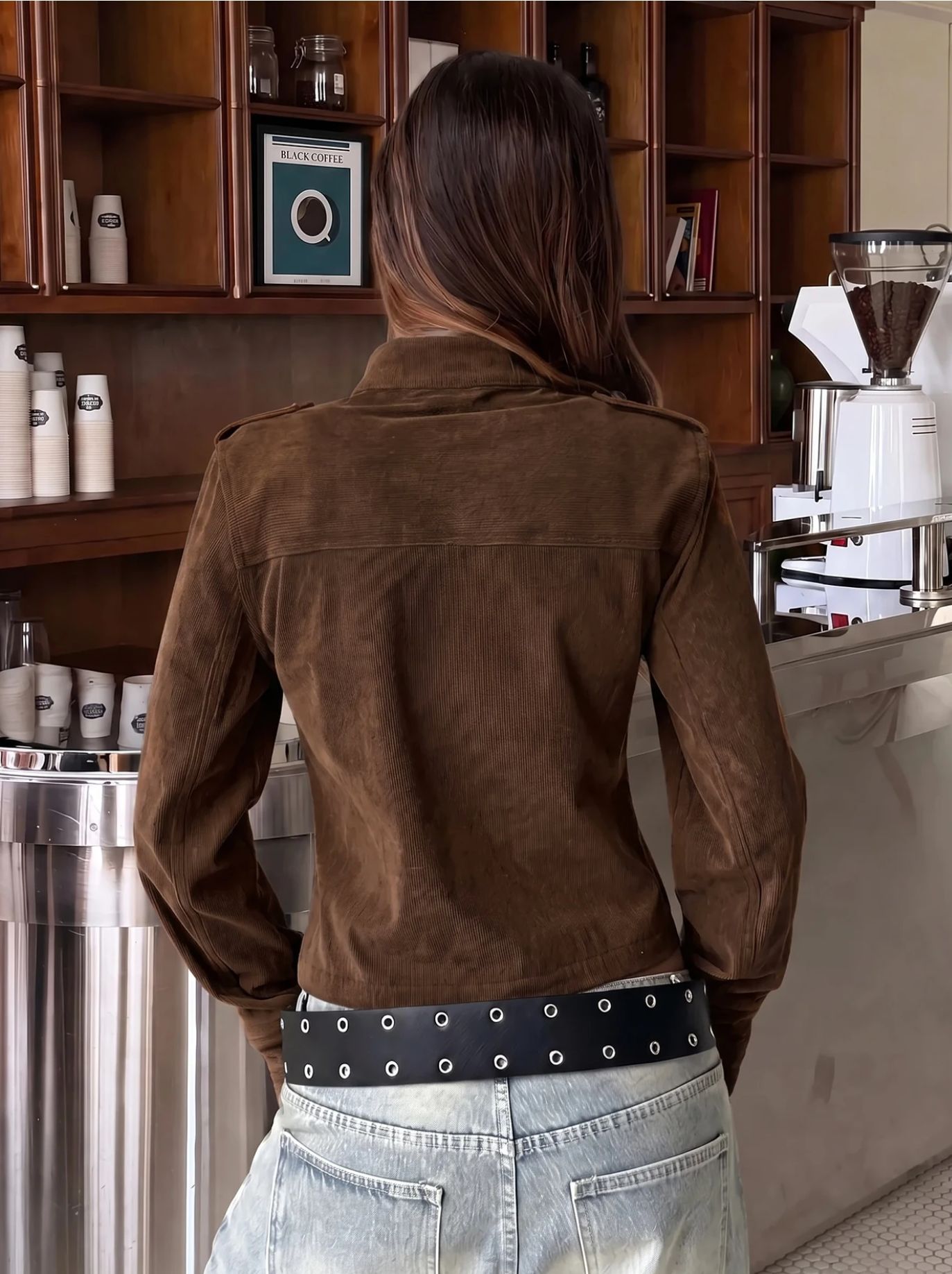 Women’s Cropped Utility Jacket