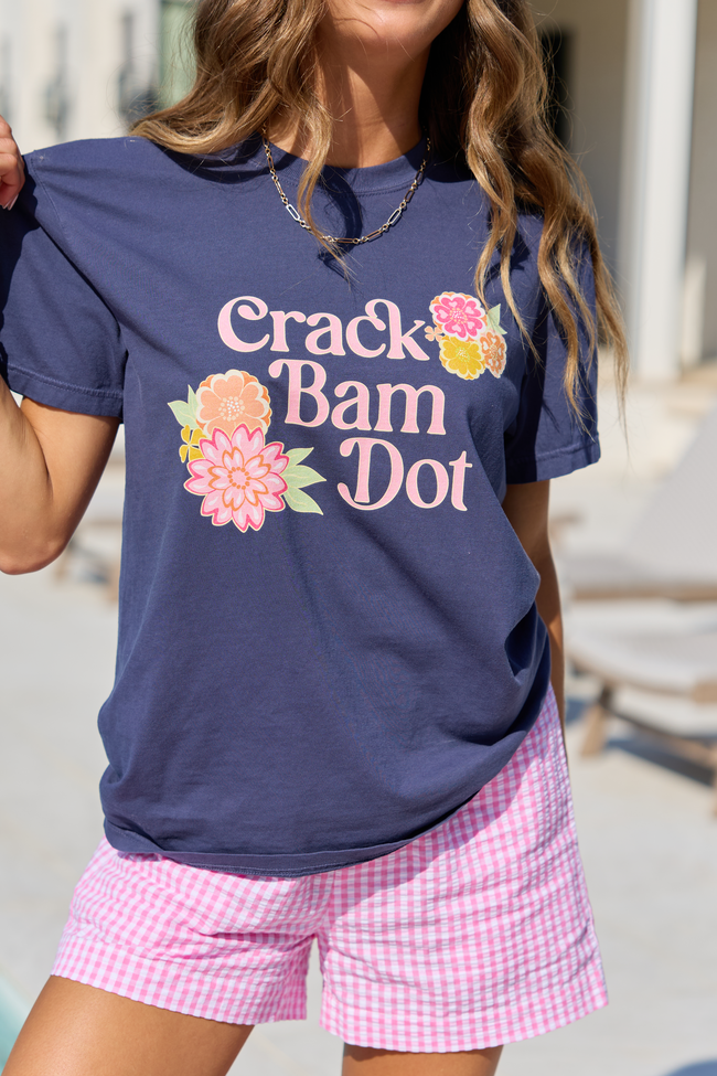 Navy Comfort Colors Graphic Tee