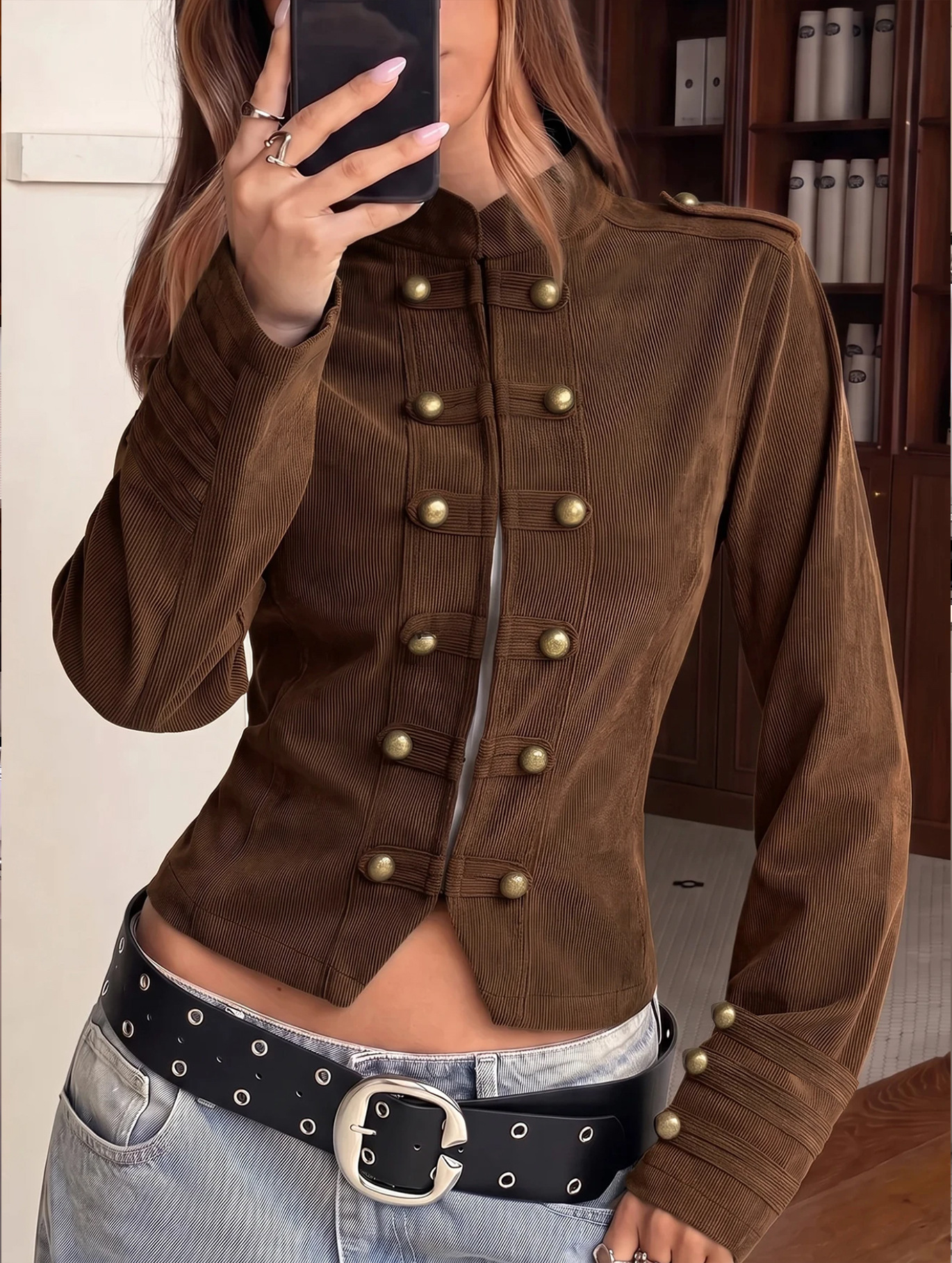 Women’s Cropped Utility Jacket