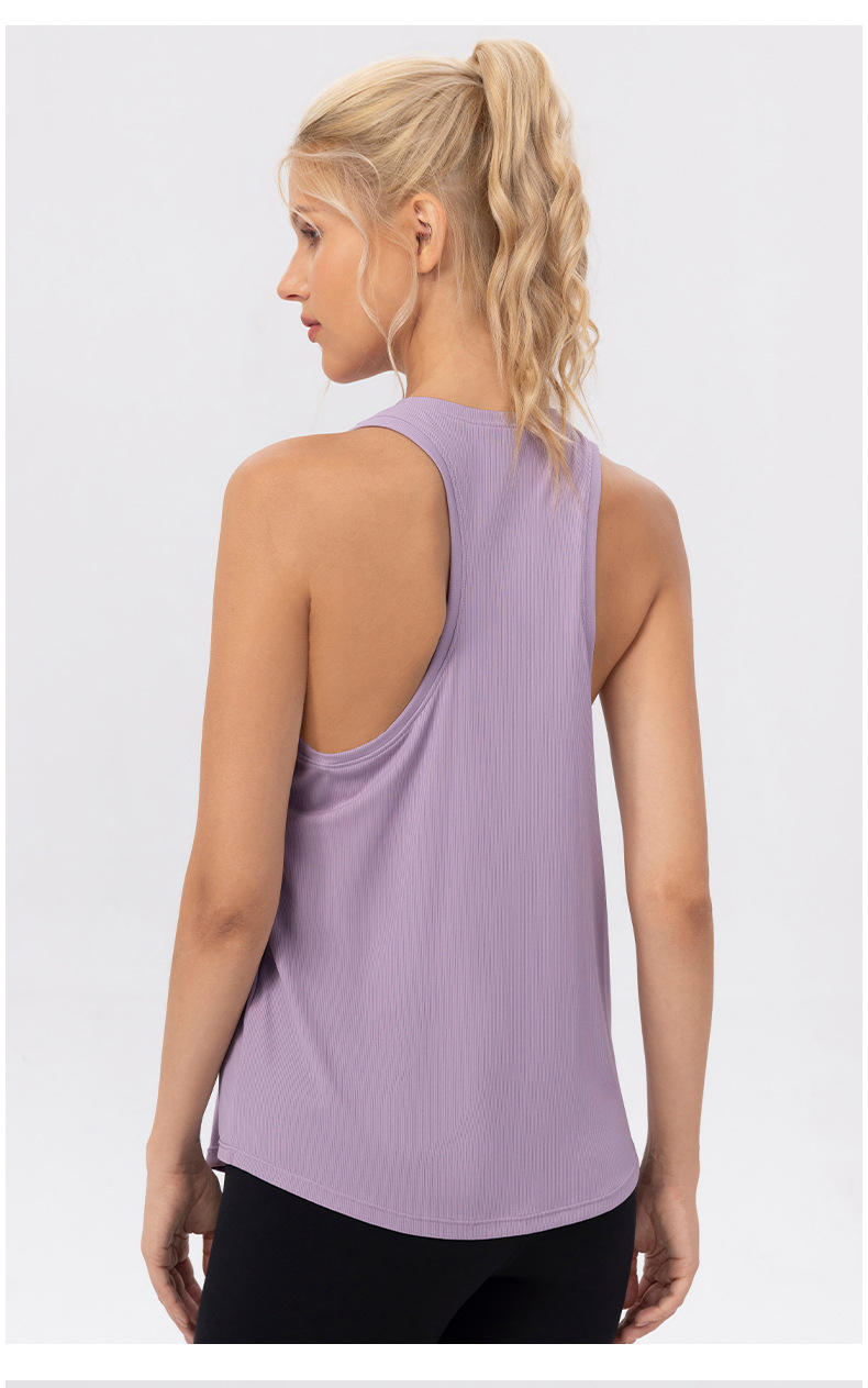 Women’s Cooling Yoga Tank Top – Breathable, Stretchy & Relaxed Fit for Yoga, Running, Travel & Everyday Wear