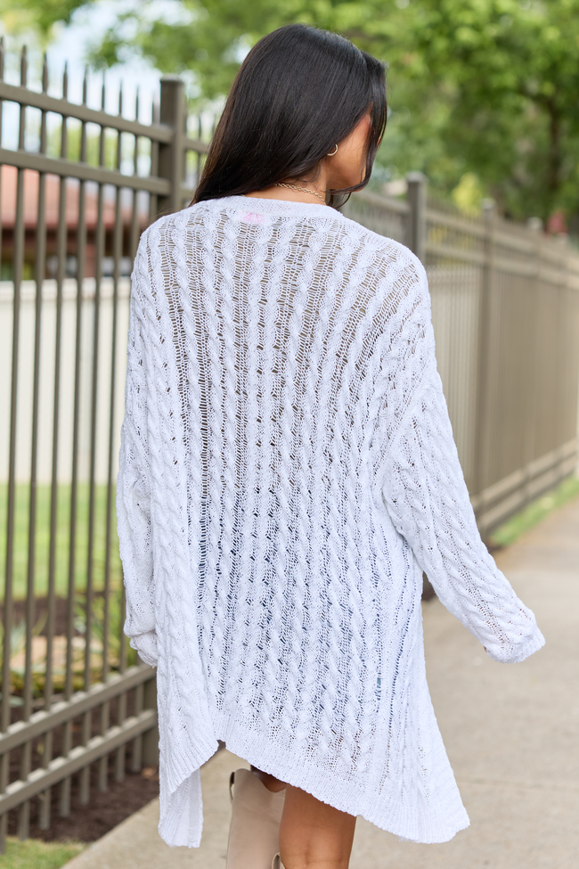 Ivory Knit Cardigan