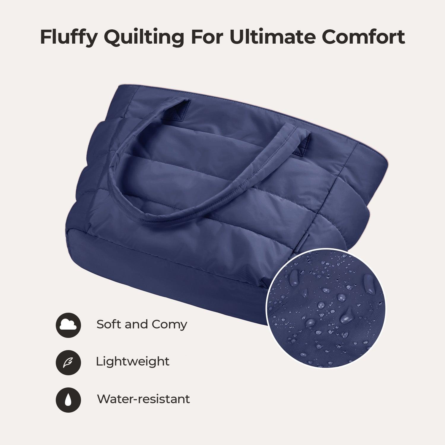 OLYRA the Bubble 20L Puffy 15.6" Laptop Work Tote