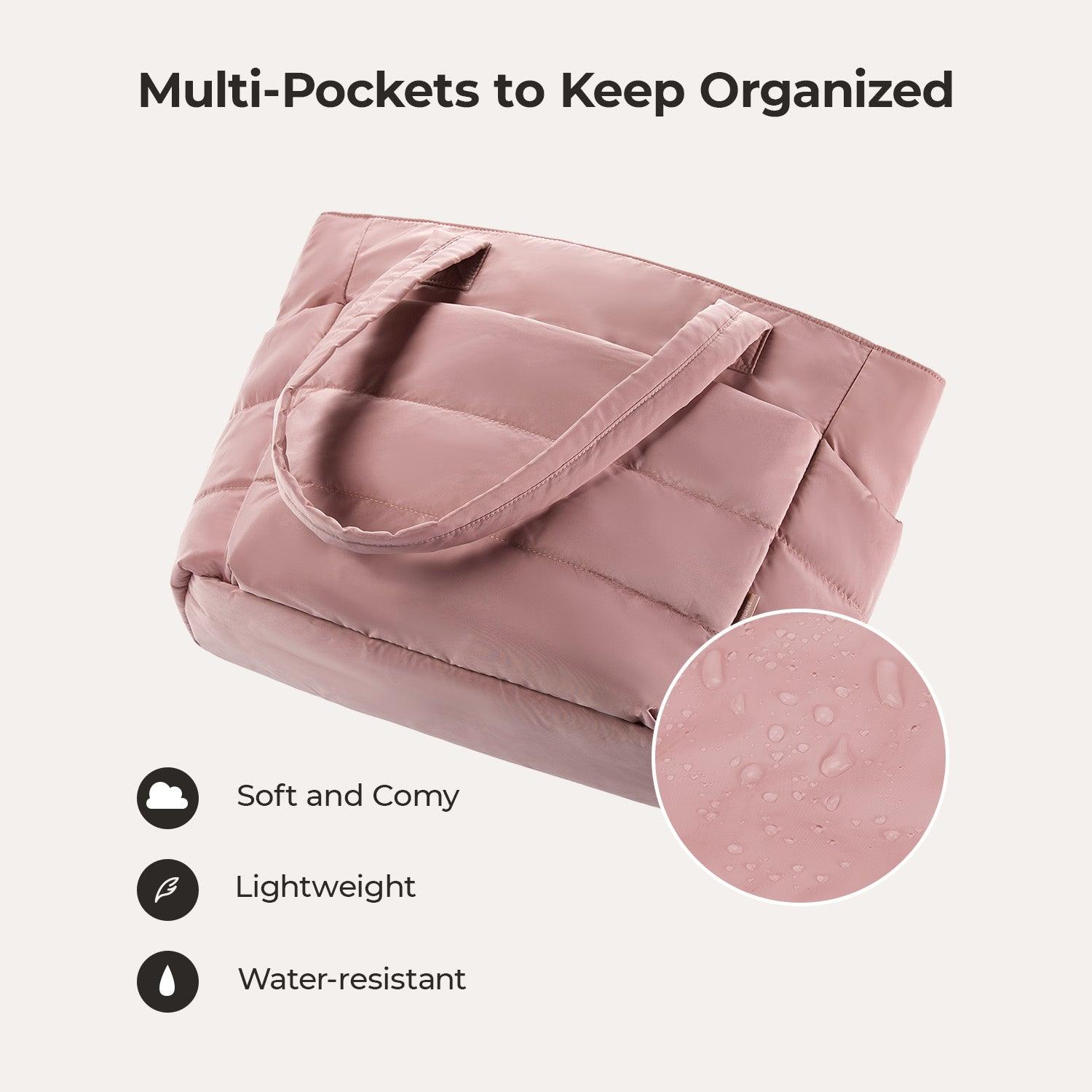 OLYRA the Bubble 20L Puffy 15.6" Laptop Work Tote