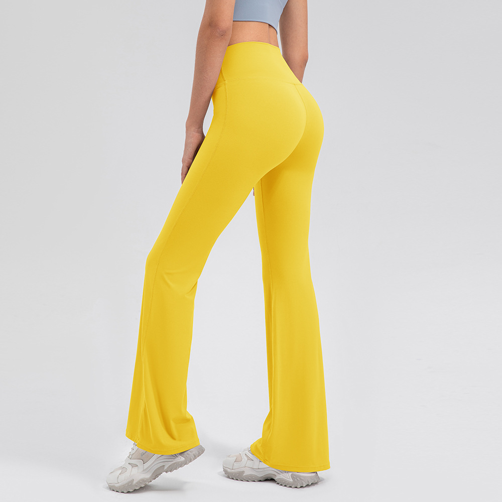 Women’s Breathable Flare Yoga Leggings – High-Waisted, Butt-Lifting & Seamless for Fitness, Casual & Outdoor Wear