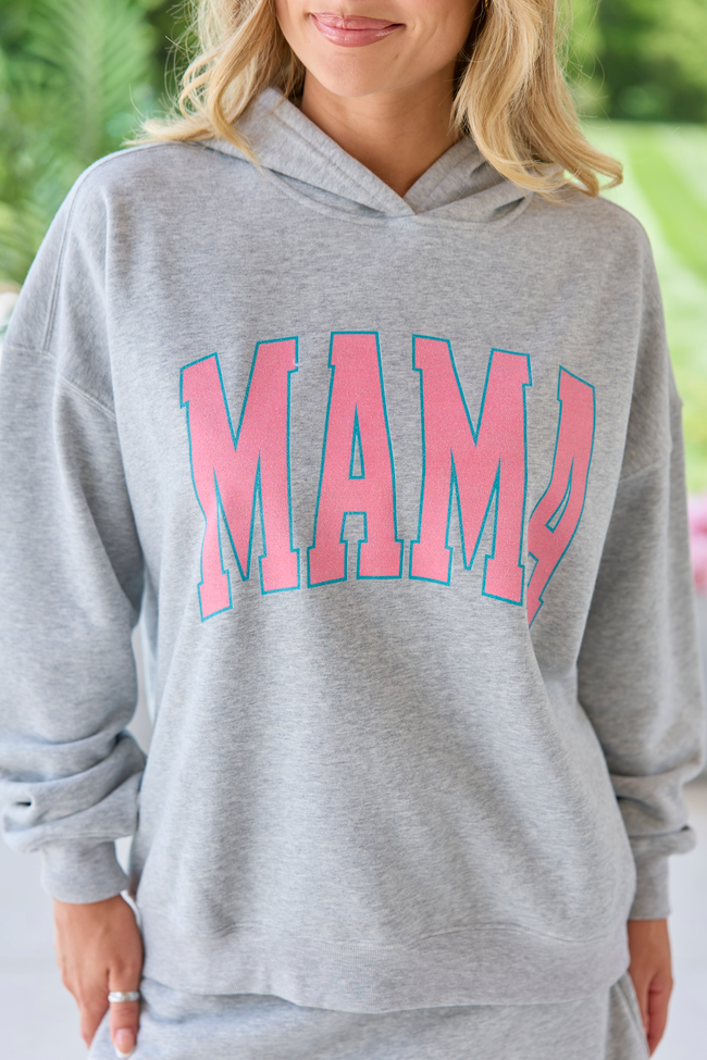 Light Grey Graphic Hoodie