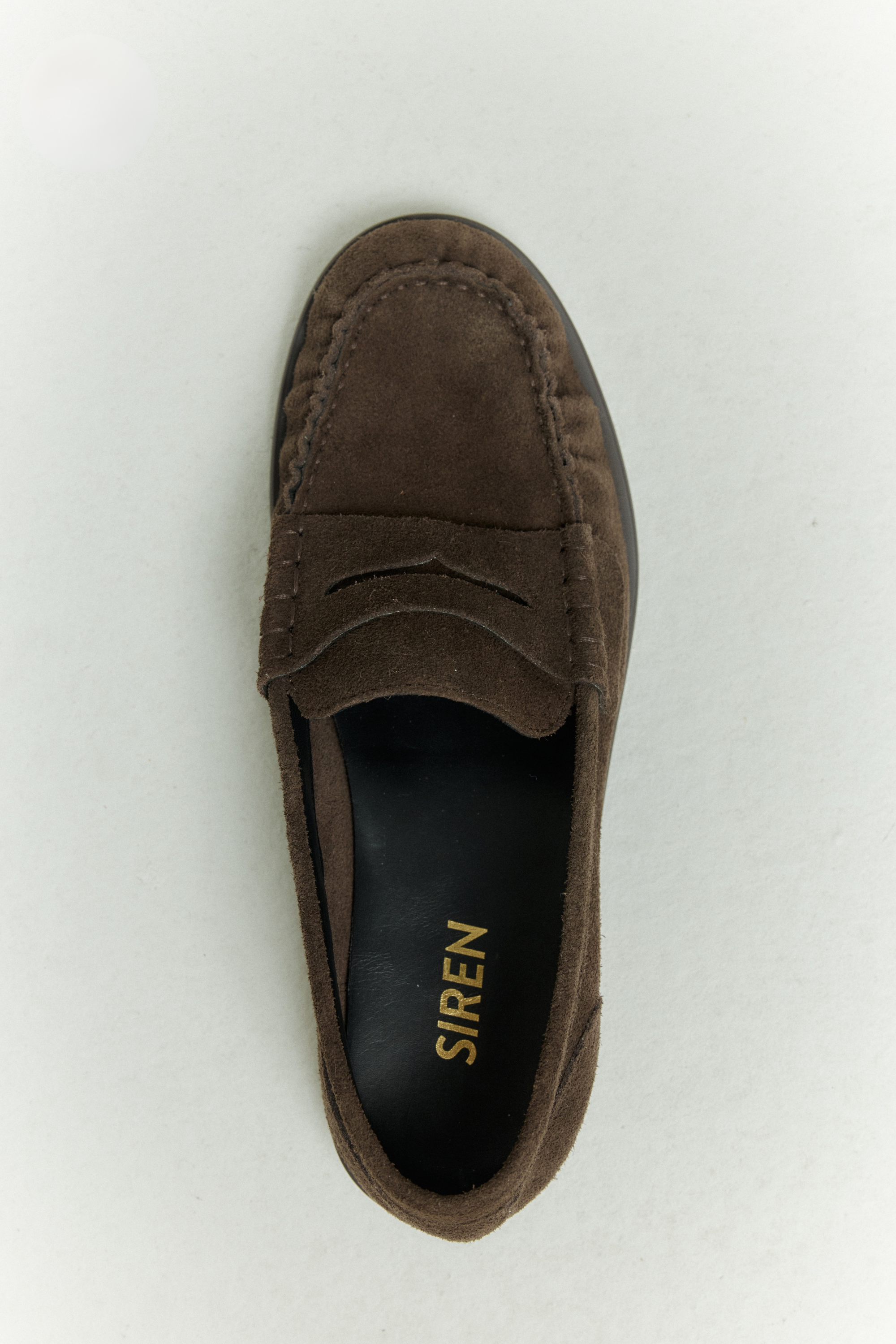 OLYRA Loafers - Chocolate Brown Suede