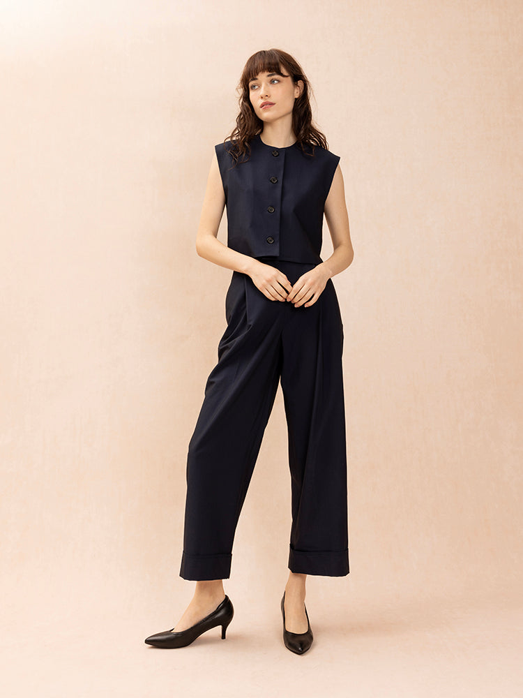 OLYRA Classic Low Heels - Black