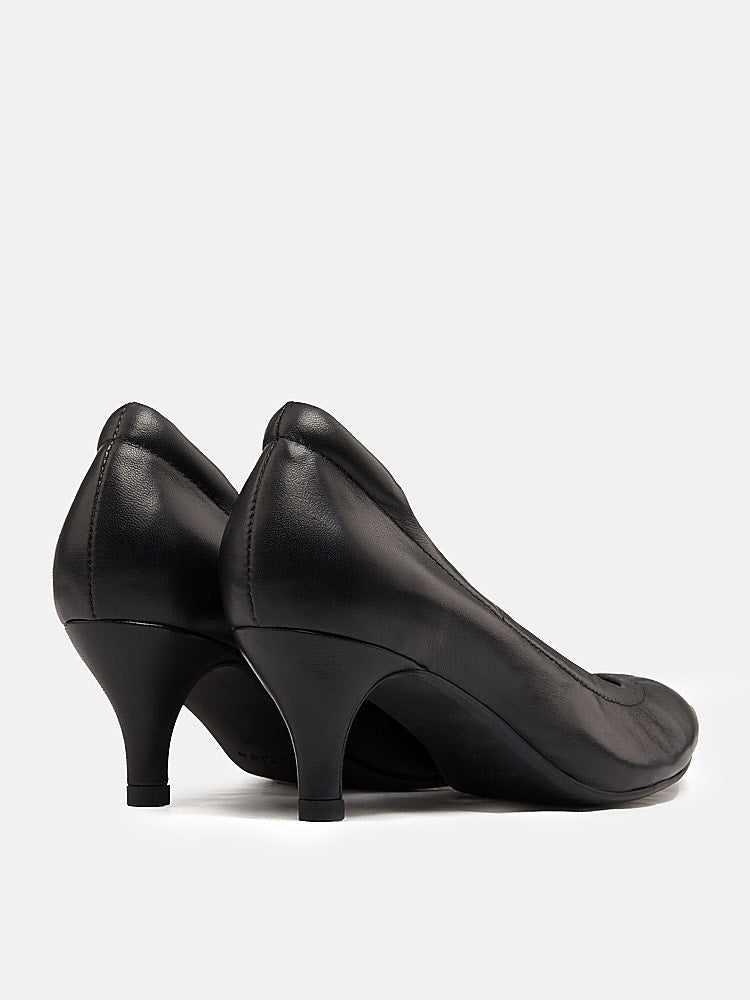 OLYRA Classic Low Heels - Black