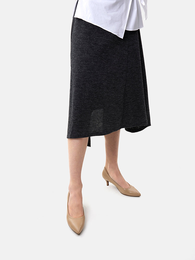 OLYRA Classic Low Heels - Khaki