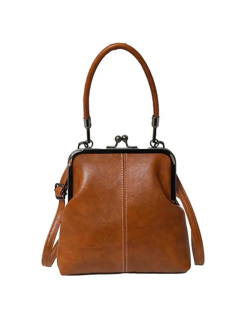 Vintage British style high-quality handbag  Retro style crossbody bag