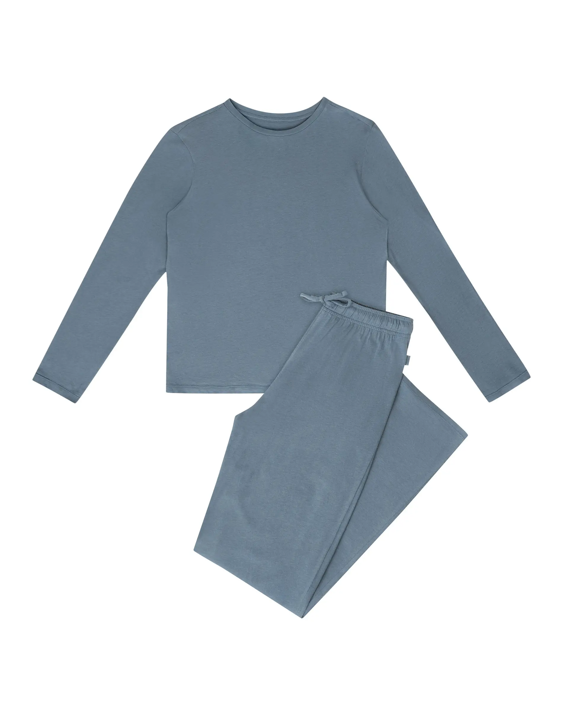 Women's 2-Piece Bamboo-Blend Loungewear Set, Crew