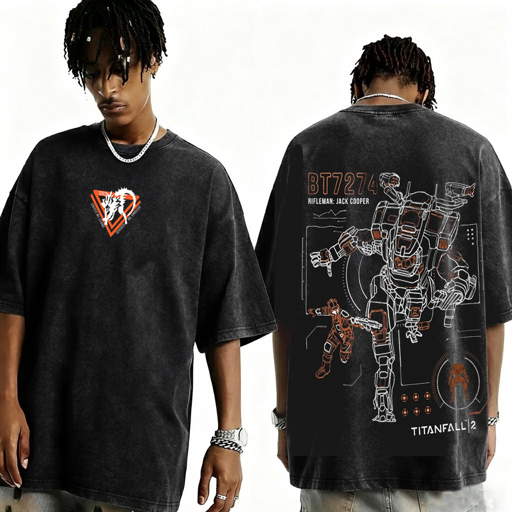 Titanfall2 Unisex Washed T-Shirt