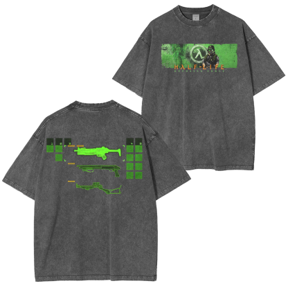 Half-Life Opposing Force Valve  Unisex Washed T-Shirt