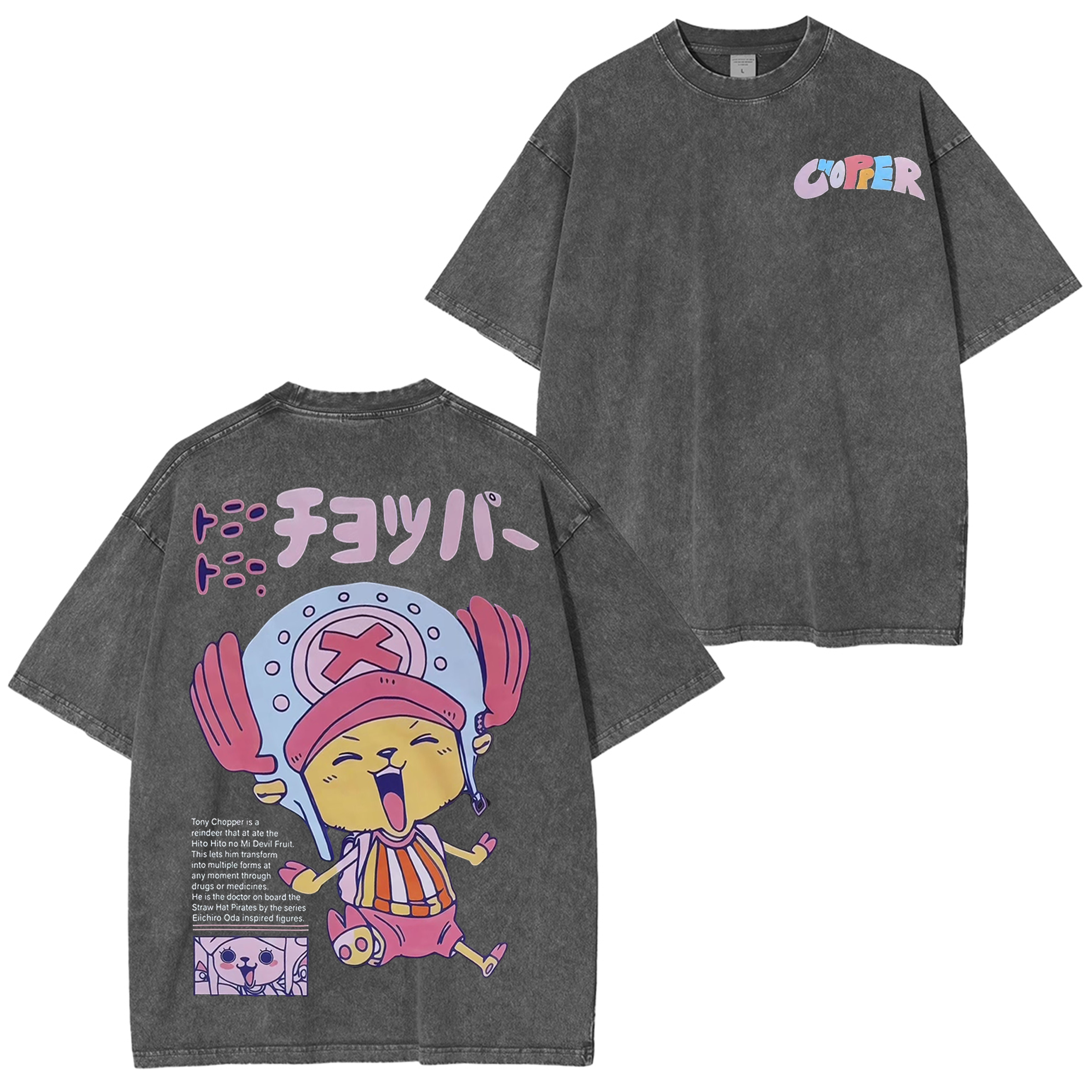 Tony Tony Chopper Anime Oversized T-shirt/Crewneck/Hoodie