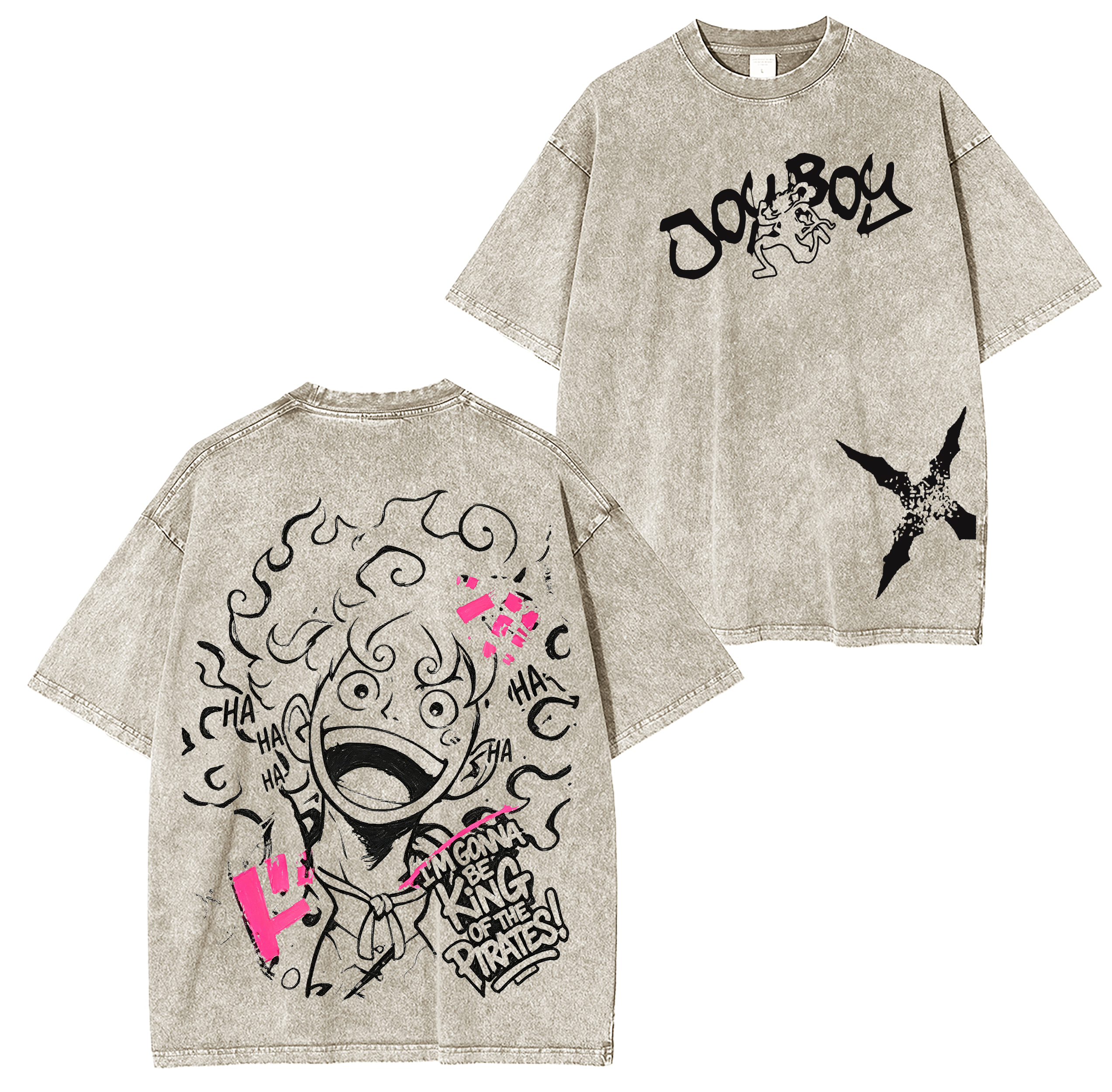 JoyBoy,One Piece Anime Washed T-shirt/Crewneck/Hoodie