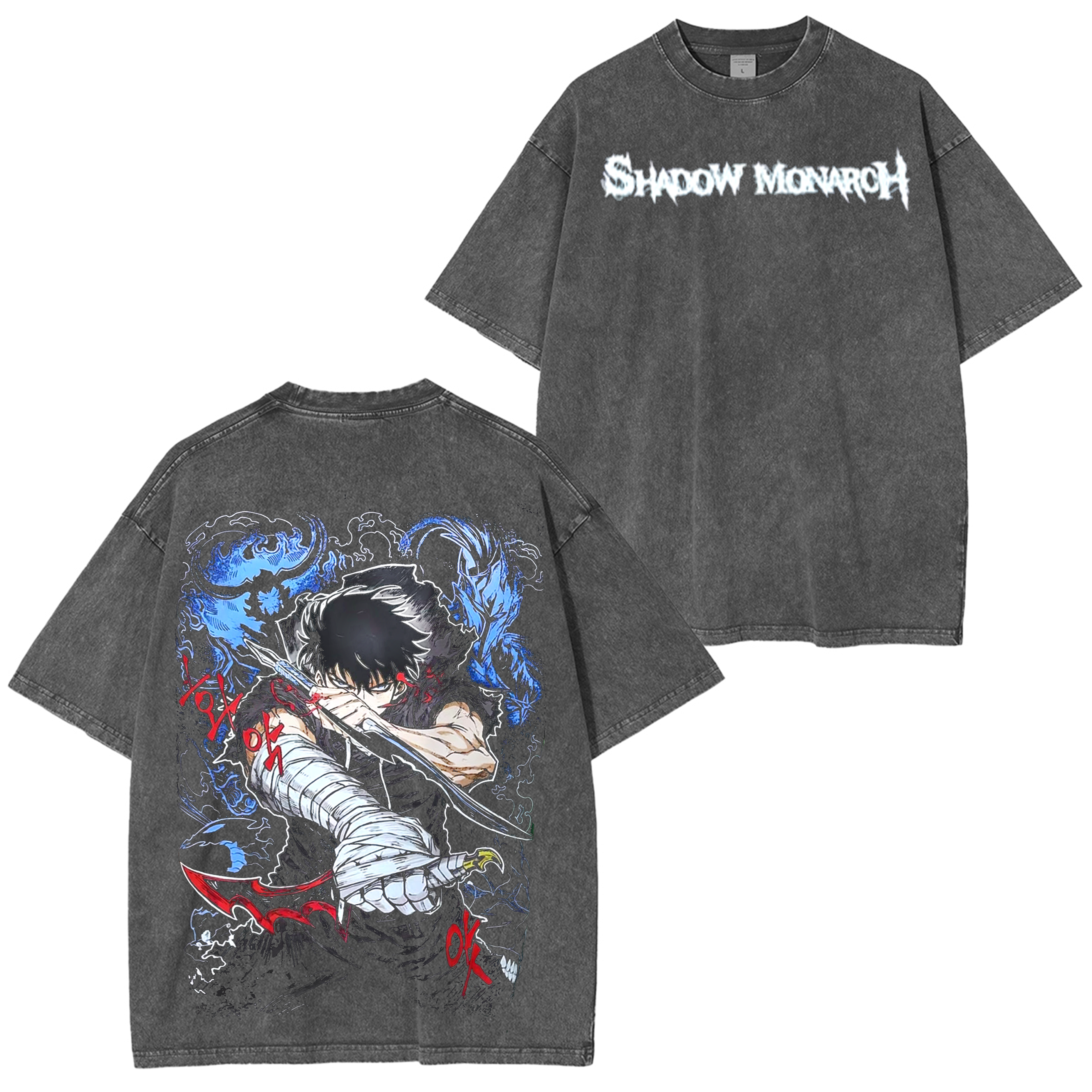 Solo Leveling Anime Oversized T-shirt/Crewneck/Hoodie