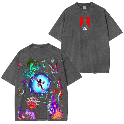 Shigeo Kageyama,Mob Psycho 100 Anime Unisex Washed T-Shirt