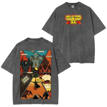 Helldivers 2 Oversized T-shirt/Crewneck/Hoodie
