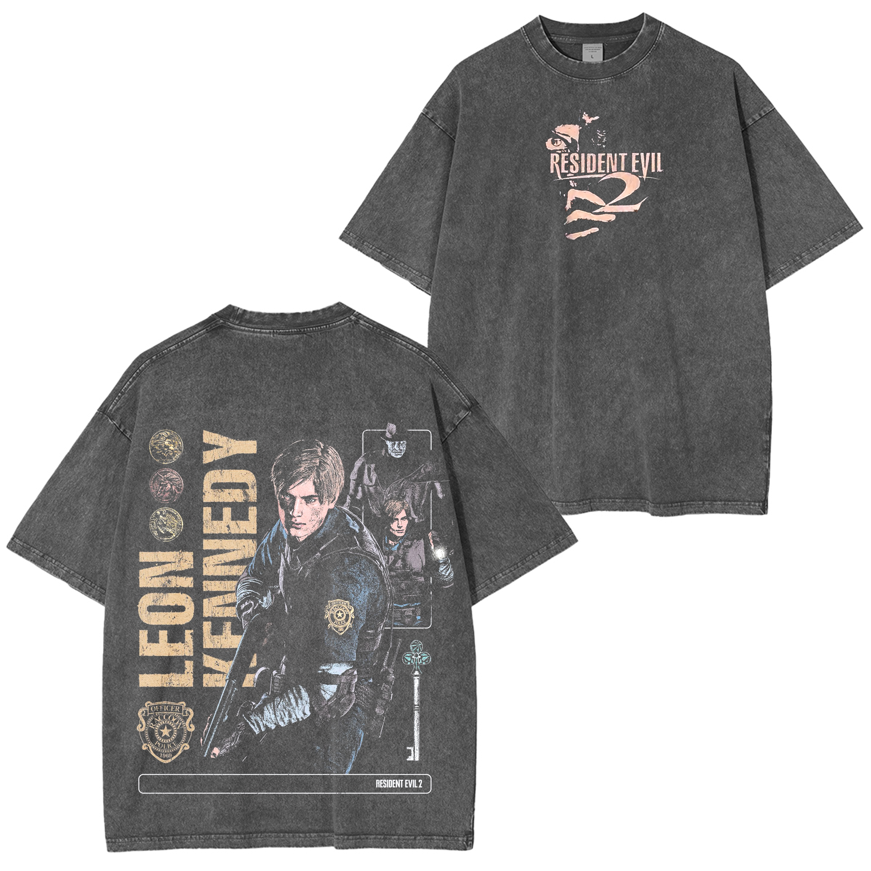 Resident Evil Leon Kennedy Requiem Oversized T-shirt/Crewneck/Hoodie